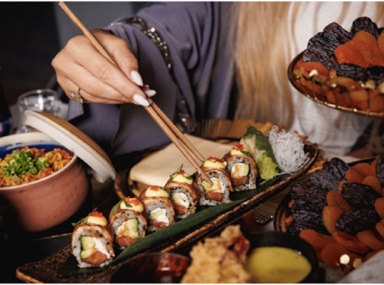 good sushi restaurants in Dubai.